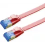 VALUE Patch Cable Cat.6A (Class EA) FTP, extra-Flat, Red, 0,5 m (21.99.2120)