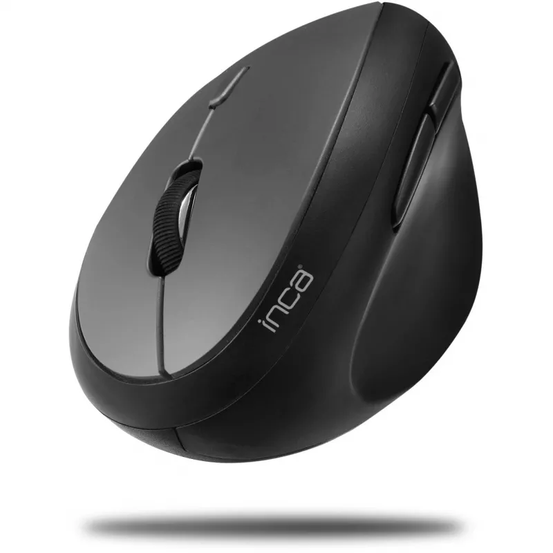 INCA Mouse IWM-279G Vertical, Wireless, 1600 DPI, Grey retail