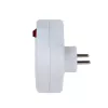 Esperanza ELK304W electrical splitter, 3 sockets with switch, white