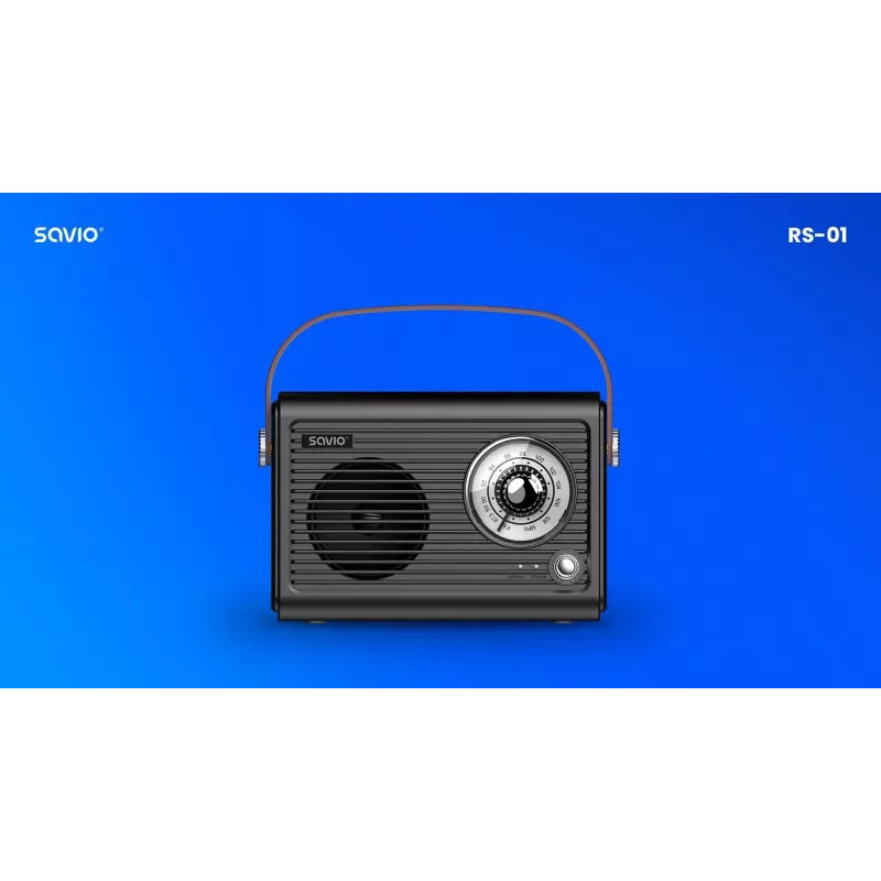 Portable Radio Savio RS-01 Analog Black
