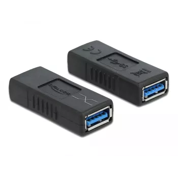 USB 3.0 Adapter Type-A female to Type-A female crossed DeLOCK 66641