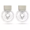 Electric breast pump neno VENTO TWIN cordless, rechargeable, double/dual mode, LCD, 150 ml bottles, beige