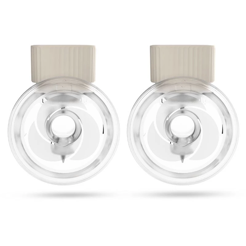 Electric breast pump neno VENTO TWIN cordless, rechargeable, double/dual mode, LCD, 150 ml bottles, beige