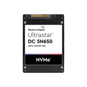 SSD Drive WESTERN DIGITAL Ultrastar DC SN650 7680GB and3 PCIe TLC ISE