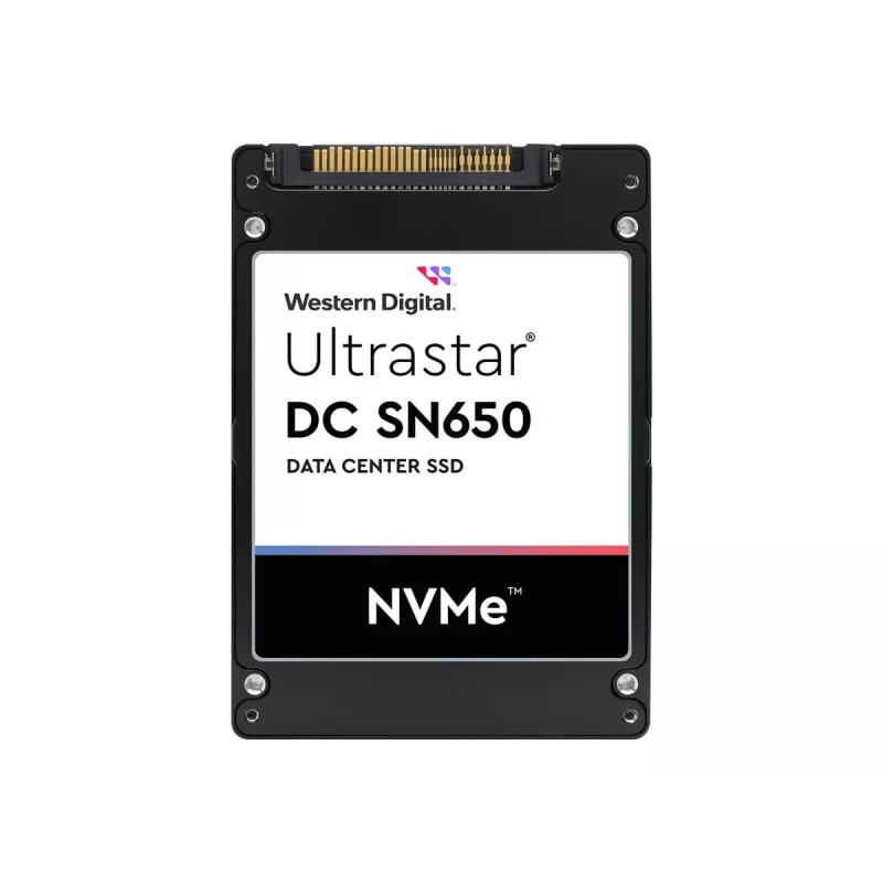 SSD Drive WESTERN DIGITAL Ultrastar DC SN650 7680GB and3 PCIe TLC ISE