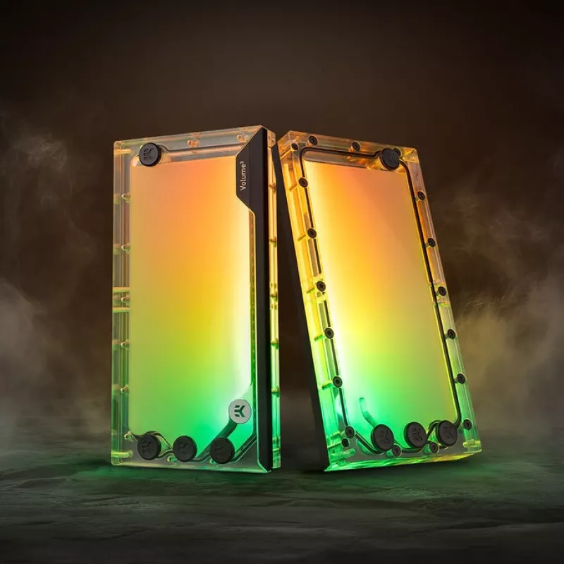 EK Water Blocks EK-Quantum Volume3 FLT 240mm D-RGB acrylic