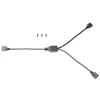 RGB splitter cable EK Water Blocks Loop D-RGB 2-Way Black 5V
