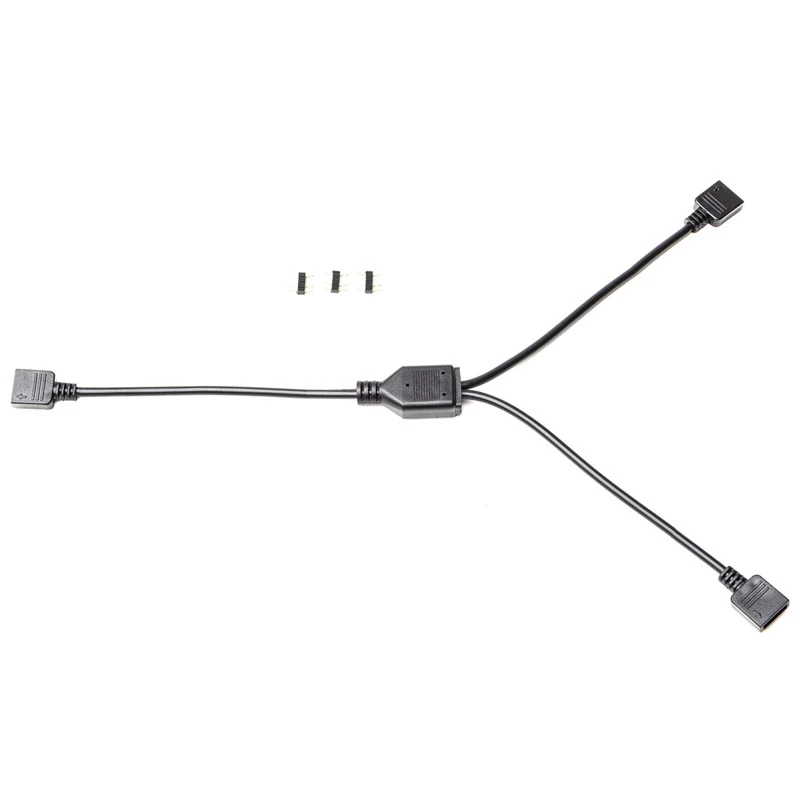 RGB splitter cable EK Water Blocks Loop D-RGB 2-Way Black 5V