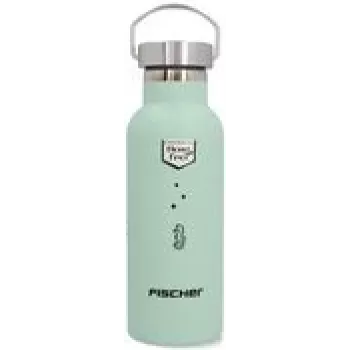 Stainless Steel Water Bottle FISCHER 50479 — Lightweight Green