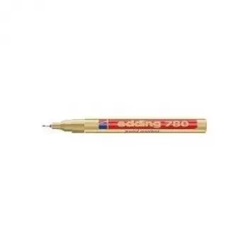 Permanent Marker Fine Tip Edding 780 Gold