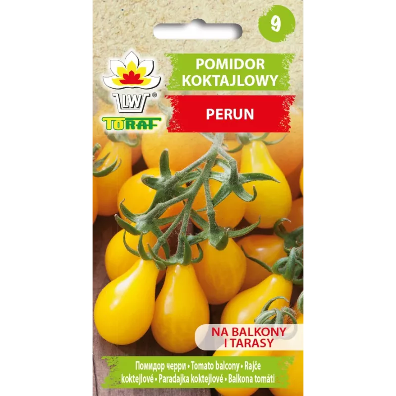 Cherry Tomato Perun Toraf Vegetable Seeds, 0.5g Pack