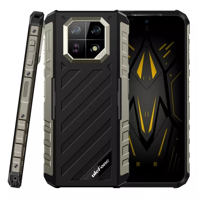 Smartphone UleFone Armor 22 — MediaTek Helio G96, 8GB RAM, 256GB storage, Black