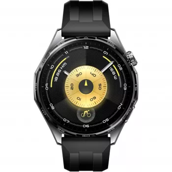 Huawei WATCH GT6 3.73 cm (1.47) AMOLED 46 mm Digital 466 x 466 pixels Touchscreen Black GPS (satellite)