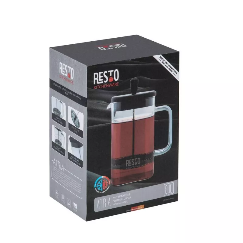 Cup set RESTO 90504 – kitchenware cups for hot and cold beverages, dishwasher safe