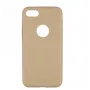 Phone case Tellur Slim Synthetic Leather Case for iPhone 8 — Gold