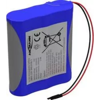 Ansmann 1S3P battery pack 3x 18650 Cable Li-Ion 3.6 V 10500 mAh (2447-3034-20)