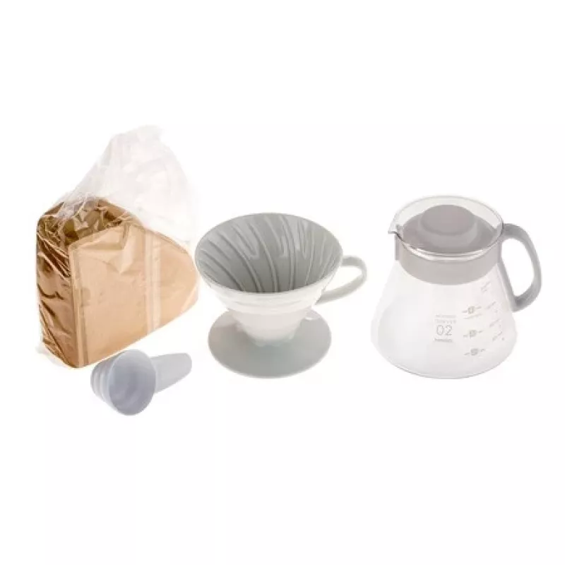 Paper Coffee Filter HARIO for HARIO coffee maker round, 100 pcs, white