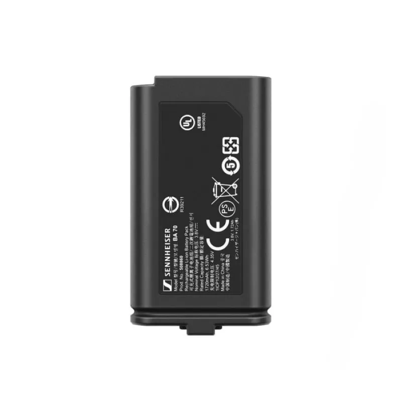 Sennheiser EW-DP ME 2 SET (R4-9) - camera set with miniature transmitter with ME 2 microphone (omnidirectional), 552-608 MHz