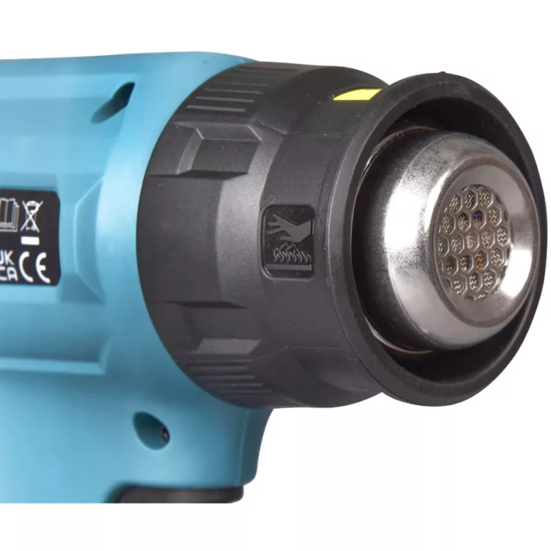 Makita DHG181ZK - Hot Air Blower - Cordless - 120 - 200 l/min - without Battery, without Charger - 18 V (DHG181ZK)