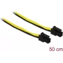 Cable DELOCK Micro-Fit 3.0 4-pin male-to-male, 50 cm