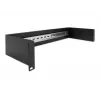 Cable rail DeLOCK 66884 Black 180mm width 482mm depth 90mm height
