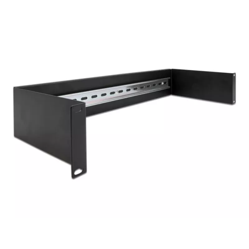Cable rail DeLOCK 66884 Black 180mm width 482mm depth 90mm height
