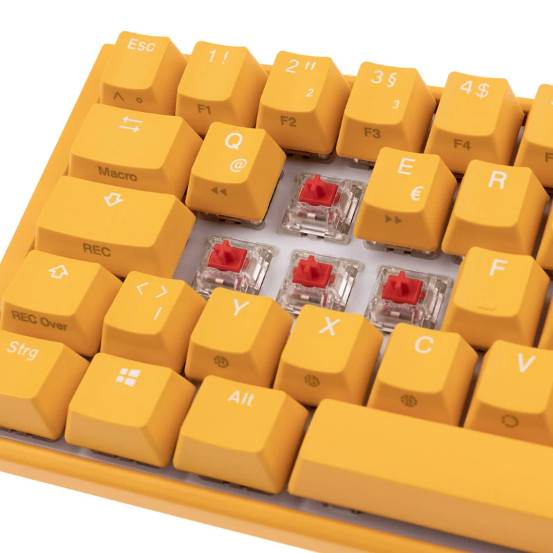 Ducky One 3 SF Yellow Keyboard Gaming USB Mechanical RGB LED