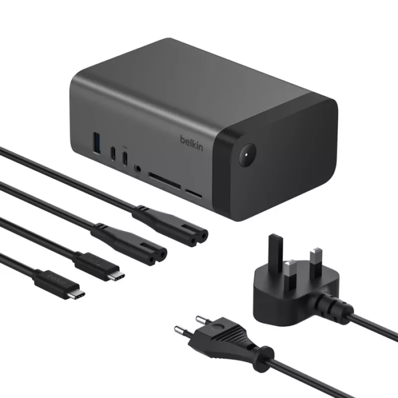 USB Hub Belkin Connect USB Type-C 10000 Mbit/s Grey
