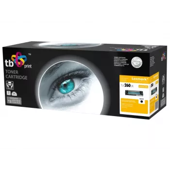 Toner Lexmark E260 Black remanufactured 3000 pages