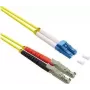 Roline - Patch-Cable - LSH/APC Single-Mode (M) to LC/UPC Einzelmodus (M) - 3 m - Fibre Optic - 9/125 micrometre - OS2 - Halogen-Free - Yellow (21.15.9513)