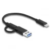DeLOCK USB Type-C Card Reader CFexpress XQD Aluminium Grey 10000 Mbit/s
