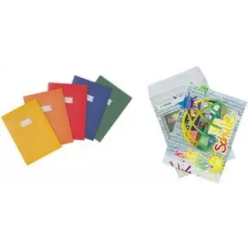 Paper cover Herma 20229 A4 5-pack, 100% recycled, with labeling sticker