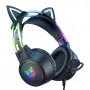 Headset Onikuma X15 PRO Gaming headset Cat Black