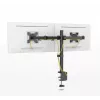 Dual monitor desk mount MONTIS Dual Monitor Mount Everest MT015, 13–27 inch, 2 arms, max 16 kg, VESA 75x75–100x100, black