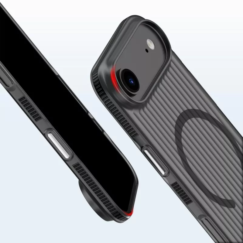 Cover 4smarts 541640 iPhone 17 Air 16.8 cm Black Transparent