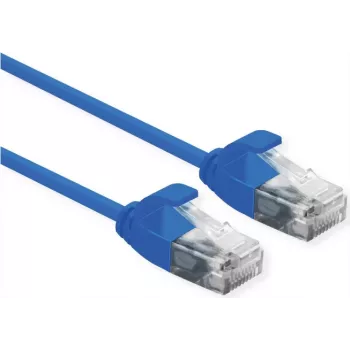 ROLINE 21.15.3941 Network Cable Blue 0,3 m Cat6a U/UTP (UTP) (21.15.3941)