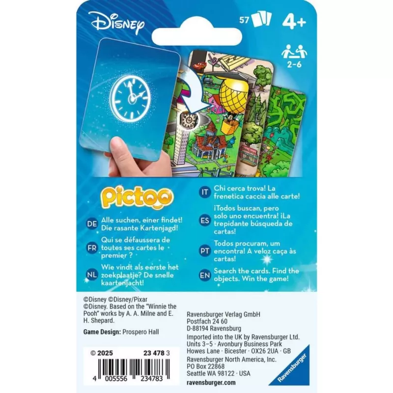 Pictoo Disney, Card Game