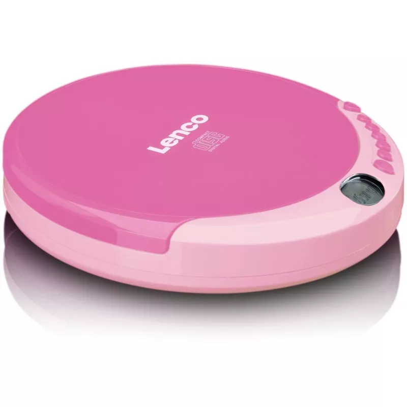 Portable CD player Lenco CD-011 Pink