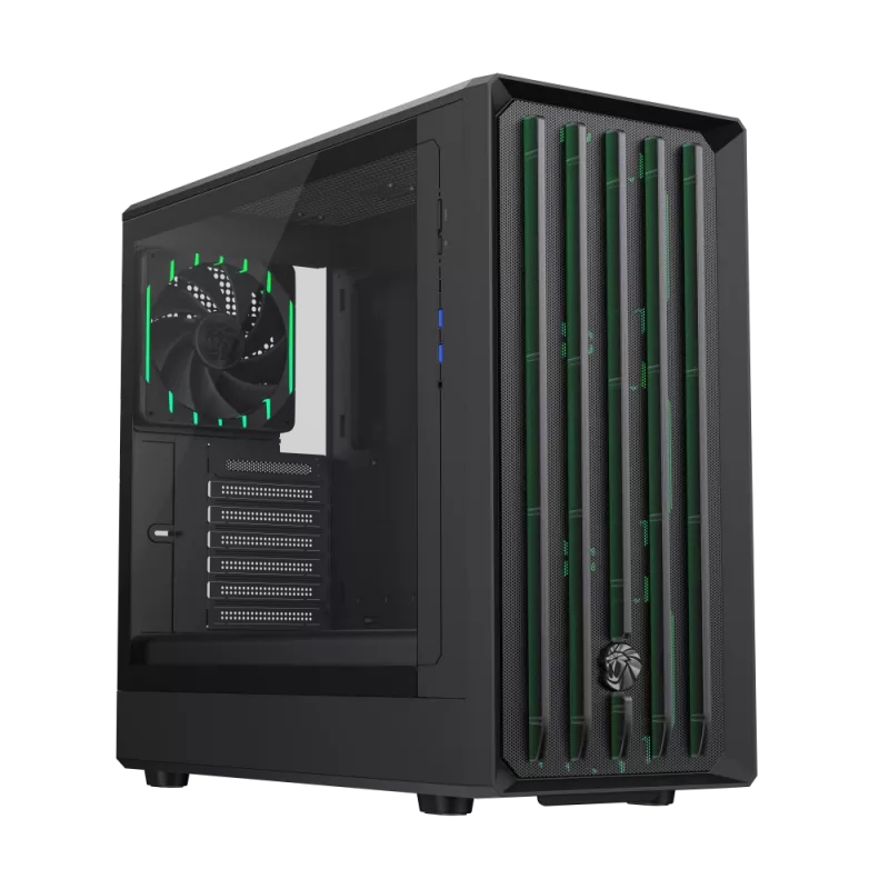 Gamemax Case | CLAW 460 BK | Black | Mid-Tower | Power supply included No
