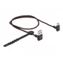 USB Cable DeLOCK EASY-USB 2.0 Type-A male to Type-C male angled 0.5m black