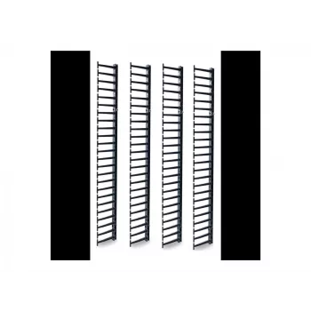 APC NetShelter Cable Management, Vertical Cable Manager, for NetShelter SX Networking Racks 48U, Set of 4, 250 x 2045 x 170 mm