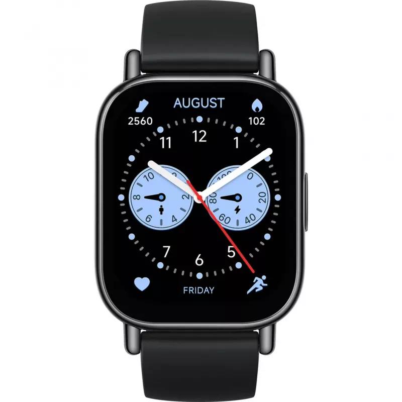 Smartwatch Xiaomi Redmi Watch 5 Lite — 1.96 inch AMOLED, GPS, 470 mAh, 48 mm, TPU band, Black