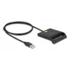 Smart Card Reader DeLOCK 91724 USB Type-A Black