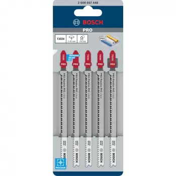 Bosch T 302 H Saw Blade for Pipe Plastic Profile 2.3mm Tooth Spacing