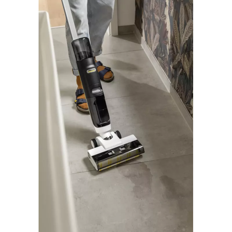 Floor cleaner three-in-one Karcher FCV 3 1.056-122.0 — Dry & Wet, 160 W, white
