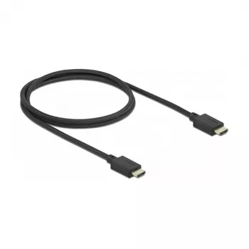 DELOCK High Speed HDMI Cable 48 Gbps 8K 60 Hz 1m