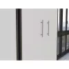 OLIV 2D CLOSED SHELVING UNIT, ANTHRACITE/WHITE SET