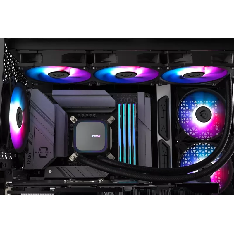 MSI MAG Coreliquid A13 360 Motherboard, Processor All-in-one liquid cooler 12 cm Black 1 pc(s)