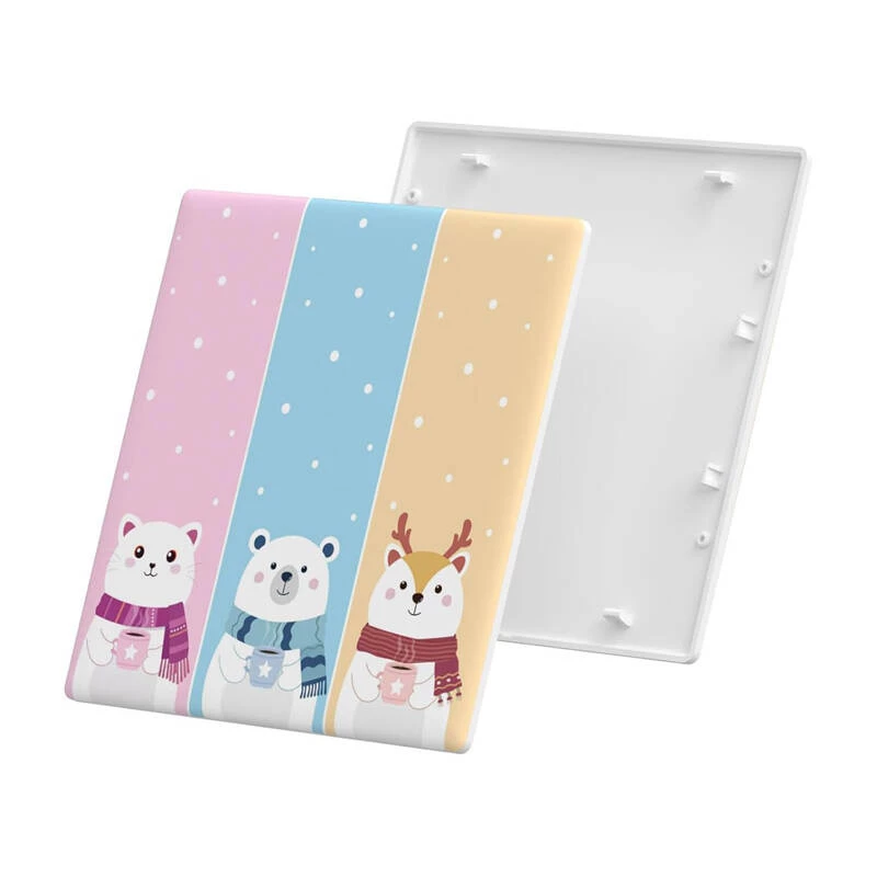 Decorative cover Sonoff T5-3C-86-cartoon for T5 SONOFF Cartoon 3C touch switch