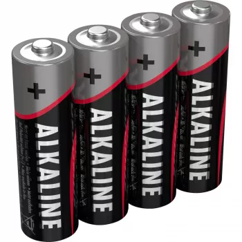 Single-use battery Ansmann 5015563 Alkaline AA Black Grey